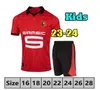 Stade Rennais 23 24 soccer jerseys Rennes maillot de foot 2023 2024 SULEMANA BOURIGEAUD TERRIER DOKU TAIT Guirassy MAJER AGUERD TRAORE Men+kids kits football shirt