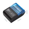 プリンターミニポータブルサーマルプリンター58mm 2インチワイヤレスBluetoothCompatible Printer Receipt Maker Mini Invoice Bill Printer 2022 New