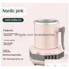 Tasses Tasse De Refroidissement Rapide Boisson Hine En Plein Air Mini Voiture De Bureau Maison Vitesse Extrême Réfrigérateur Portable Livraison Instantanée Kit De Jardin Dhgm7