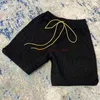 デザイナーショートファッションカジュアルカジュアルビーチショーツK8007 Rhude Summer Letter Embroidery Black Mens Womens Sports Loose Drawstring Joggers S