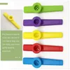 Present Wrap 8st Kids Kazoos Musikinstrument för Kazoo Flute Companion