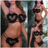 20% OFF Ribbon Factory Store Sexy Women's Three Point Leopard Print Luxury Large Size Bikini Lingerie