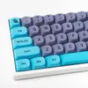 Tillbehör 125 Keys MA 9mm Profile KeyCaps PBT Dye Sub KeyCap Blue Cat för Cherry MX Switch Mechanical Keyboard IKBC GMMK Pro 61 64 84 87