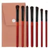 Makeup Brushes 7Pcs Set Women Beauty Cosmetics Tool Blush Eye Shadow Blending Short Shader For Kit Maquiagem