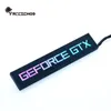 冷却FreezeMod DIY RGB GPUサイド照明パネルグラフィックスカードバックプレートVGAフェイスライトボードカスタマイズ可能なPC装飾5V 3P/12V 4P