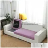 Kudde/dekorativ kudde soffa säte kudde Er Protector Jacquard Elastic Stretchable Couch for Chair Loveseat lshape 1 PC Drop Deli Dhjoz
