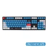 Acessórios 134Key PBT keycap EVA0 japonês Dyesublimation CAPS CAPS PARA PERFILHO DE CERERA MX TECHADOR MECHANTIONAL CHARRY MX TECHADOR