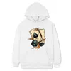 Men's Hoodies Funny Poker Cartoon Double A Style Cool Trending Tops Comfortable Sweatshirt Autumn Clothes Women Letters Pair Anime Hoodie