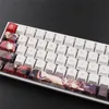 Accessoires Genshin Impact Hu Tao Keycaps 135 touches PBT MATÉRIAU pour le clavier mécanique MX