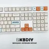 Аксессуары KBDiy, 140 клавиш/набор, профиль XDA, пластиковый PBT колпачок для клавиш DYESUB, колпачки для клавиш DIY, изготовленная на заказ механическая клавиатура для TB680 GK61