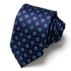 Hot selling men's business tie manufacturer's stock professional formal attire interview tie polyester silk designer style