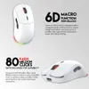 Mice FANTECH HELIOS XD3V2 Wired and Wireless Gaming Mouse 16000DPI PIXART 3370 and Kailh 8.0 Million 83G Light Weight For Mice Gamer