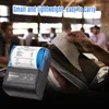 プリンターミニポータブルサーマルプリンター58mm 2インチワイヤレスBluetoothCompatible Printer Receipt Maker Mini Invoice Bill Printer 2022 New