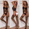 50% OFF Ribbon Factory Store New Lingerie Large Size Exciting Women's Fishing Net Sex Apparel Open View No Bra Required