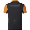 Nouveau McLarens F1 T-shirt Apparers Formule 1 Fans de sports extrêmes Vêtements respirants supérieurs surdimensionnés surdimensionnés personnalisés