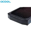 Refroidissement Original Alphacool ST30 Copper Copper 120 mm Radiateur en cuivre Suit noir 12 cm ventilateur de 30 mm d'épaisseur