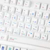 Combo's 130 toetsen / set PBT DyesUlimation KeyCaps Cherry Profile Key Cap Minimalistische stijl KeyCap voor mechanisch toetsenbord GK61 64 87 108