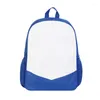 Opbergtassen Sublimatie Blanco polyester rugzak warmteoverdracht afdrukken schooltas mode kinderen mooie naam kleuterschoolboektas