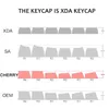 Tillbehör 140 Keys Fledgling Theme KeyCaps SubliMation XDA Profile KeyCaps för anpassade mekaniska tangentbord Anpassa PBT -nyckelkant