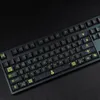 Combo's PBT Keycaps Hacker Thema Cyberpunk Keycaps voor doe-het-zelf mechanisch toetsenbord 108 Key MX-schakelaars Gepersonaliseerde sublimatie Keycaps