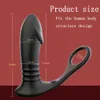 Massagem da próstata Sigle anel anal plug de vibrador retardado masculino masculino Brinquedos sexuais adultos para homens