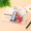 ジャパンアニメチェーンソーマンペンシルケースバッグ漫画ポーチスクールペン子供ギフトガールメイクバッグ
