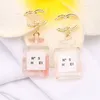 Earring stud 20style Gold Plated Brand Earring Designer Double Letter Lucency Perfume Bottle Pendant Earrings Stud Women Wedding Party High Quality Jewerlry