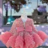 Girl Dresses Handmade Baby Girls Layers Tulle Tiered Infant Birthday Party Gown Christmas Year Dress Gift 1-11Years