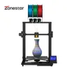 Scanning Zonestar 4 (3) Extruders Grote maat 4 (3) In 1 -out mengenkleur Hoge precisieresolutie Eenvoudige installatie FDM 3D Printer Diy Kit Z8P