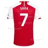 4xl 23/24 G.Jesus No More Red Soccer Jerseys Gunners Wright Maharishi Smith Rowe Thomas Saliba Havertz Saka Martinelli Tierney Odegaard Football Shirts Men Kit