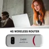 Routrar 4G LTE Wireless USB Dongle Mobile Broadband 150Mbps Modem Stick 4G Sim Card Wireless Router Home Office Wireless WiFi Adapter