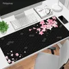 Spoczywa japońska sakura mousepad biurowa komputerowa matka stół klawiatur