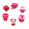 Cluster ringen 6 stijlen cartoon creatieve liefde beer kinderen ring baby mode valentijnsdag geschenken drop levering sieraden dhats