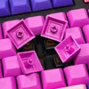 Combos DSA profil PBT clavier vierge rose violet 104 touches pour commutateur MX clavier mécanique à disposition ANSI Standard