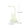 Table Lamps Night Light Cartoon Eye Protection Reading Lamp USB Charging Colorful LED Home Bedroom School Kids Gift