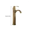 Bathroom Sink Faucets Restaurant Vintage Style Basin Faucet Replacement Single Handle Cold Water Tap Kitchen Short
