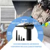 Gadgets Wireless Air Blower Computer Cleaner Dust Replaces Compressed Air Can Electric Air Blowing Gun for PC Laptop Keyboard Cleaning