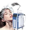 Função multi 9 em 1 Máquina de jato de água de alta pressão para o rejuvenescimento da dermabrasão de oxigênio da pele facial