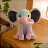 Andere festliche Partyzubehör Geburtstag Elefant Stoffpuppe 25 cm Plüschtier Spielzeugpuppen für Jungen und Mädchen Ostern Weihnachtsbevorzugungen Dhtjg