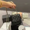 2023-Cute Scute Sags Bags Swork Luxurys Дизайнеры длинная цепная мода женская сумочка кросс-кусоч