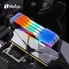 RAMS NETAC RGB DDR5 4800MHZ 16GB X2 Memória de RAM DDR5 Módulos de memória da mesa de jogos 1.1V canal dual udimm