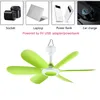 Gadgets 17,7 pouces Télécommande Timing 3Speed USB Plafond Tente tente de ventilateur suspendu au couvre-lit pour lit camping extérieur RV