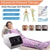 Andere schoonheidsapparatuur Desktop Purple Far Infrarood Air Druk Body Wrap Verwarming Lymfedrainage Massageapparatuur