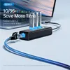 ハブOrico USB 3.0ハブ1000MbpsイーサネットRJ45スプリッターUltra Slim Slim Data Multi Otg AdapterコンピュータPCアクセサリ用エキスパンダー