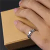 Кластерные кольца 925 Стерлинговое серебряное женское палец