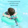 Sand Play Water Fun Summer Baby Swimming Float Ring Swim Trainer Non-inflatable Sunshade Kids Float Lying Swimming Pool Toys Pool Accessoires 230526