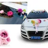 Decorative Flowers Austin Rose Artificial Silk 110cm Car Roof Garland Wedding Decoration Embellishment Fake Flower Decora