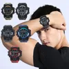 Zegarek zegarków zegarek dla mężczyzn w stylu Waterproof Waterproof Masculino Digital LED Sport Montre Homme Electronic