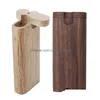 Étuis À Cigarettes Étui En Bois En Plein Air Portable Noyer Boîte De Rangement Du Tabac Ménage Accessoires Pour Fumer Drop Delivery Home Garden Sundr Dhskl