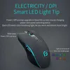 Mouse Mouse wireless 2.4G ricaricabile 2400 DPI Bluetooth silenzioso ergonomico per iPad Tablet Macbook Air Laptop PC Gaming Office